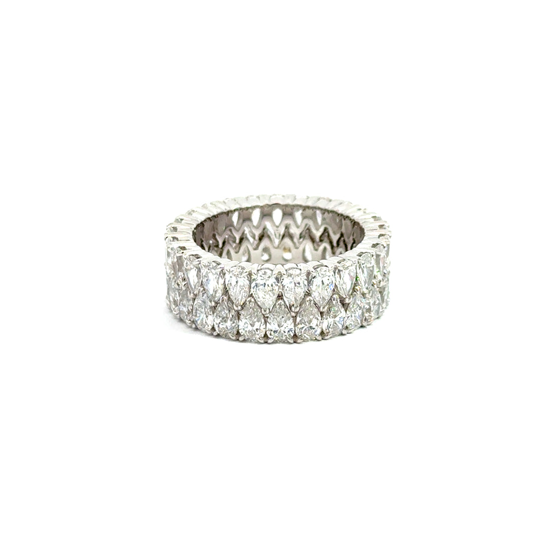 5.76 ct. Pear Shape Lab-grown Diamond Ring