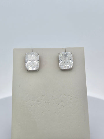 LAB Ear CU DIA 5.00/5.09ct E-F/VS1-VVS2 14KW YC