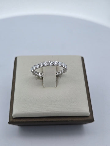 LAB ring RD DIA 1.78ct E-F/VS1 14KWG 1.5g size:7