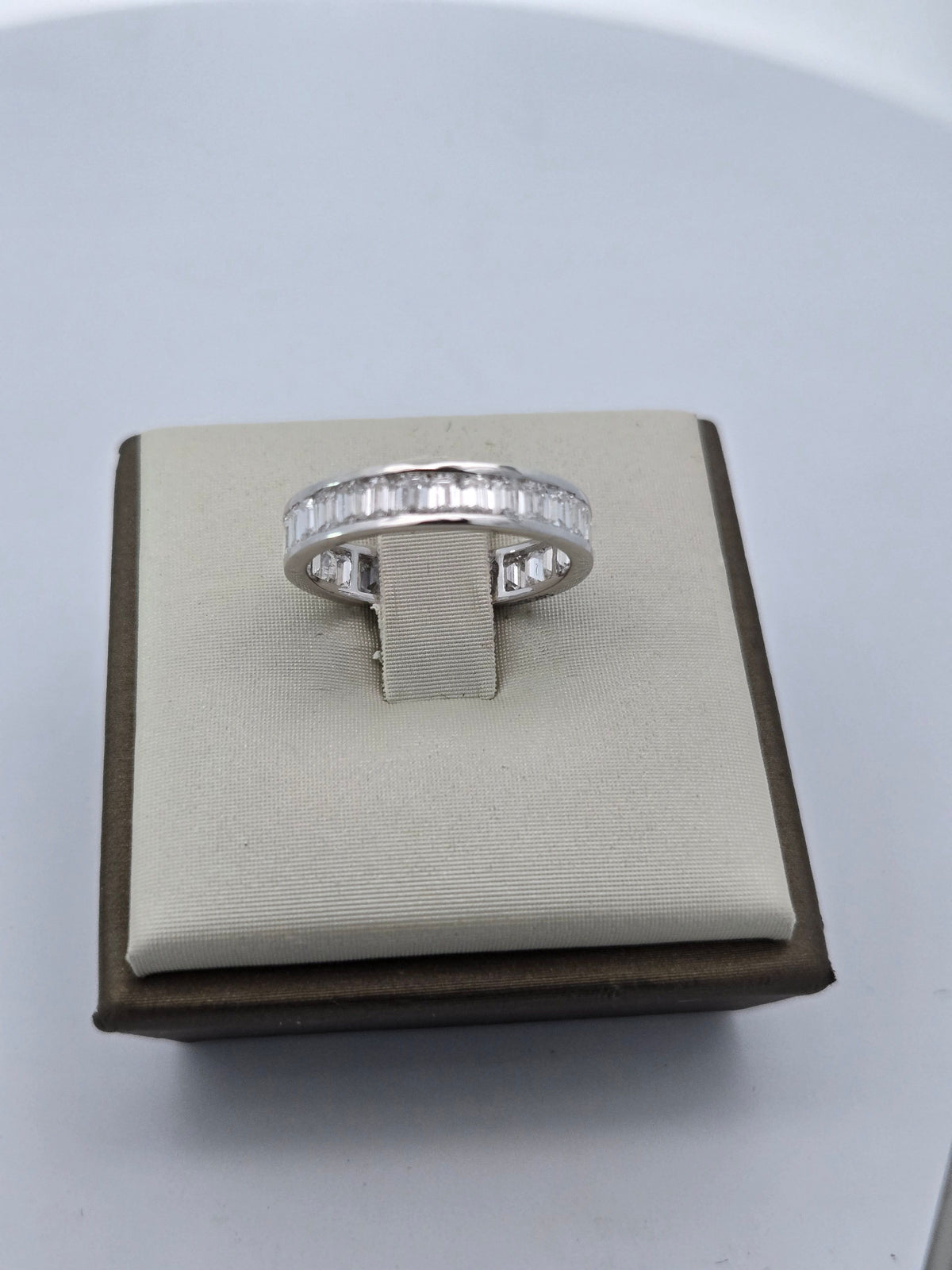 LAB ring EM DIA 2.35ct E-F/VS1 14KWG 2.3g size:6.5