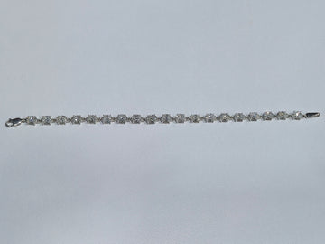 LAB Br OV DIA 8.75ct E-F/VS1 14KWG 7.93g