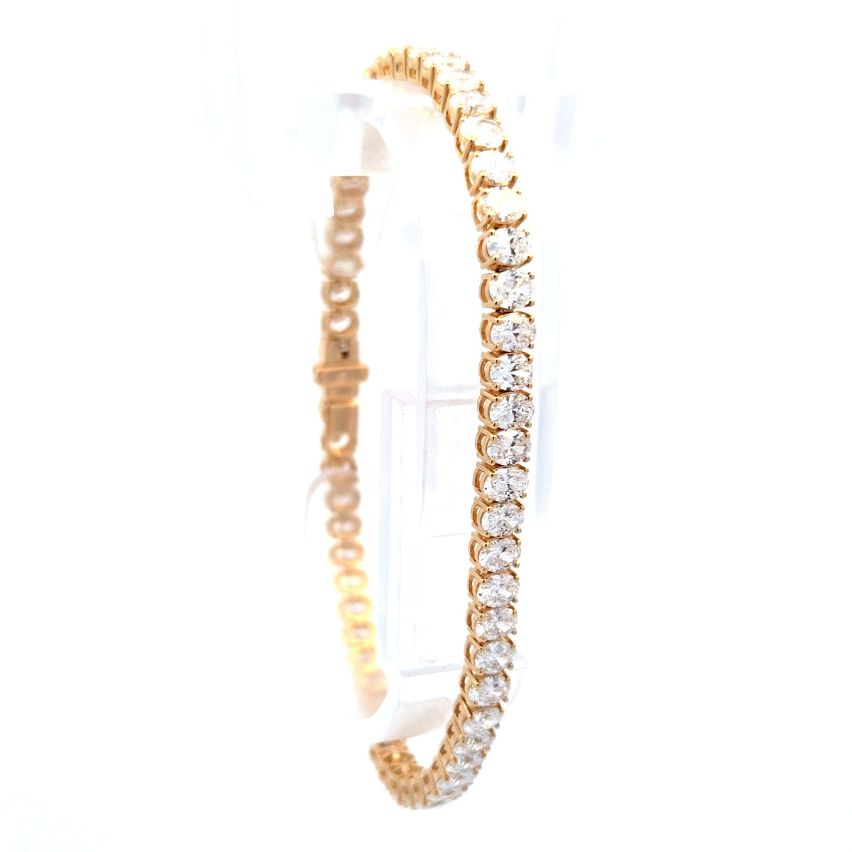 LAB Br OV DIA 7.82ct E-F/VS 14KYG 10.24g