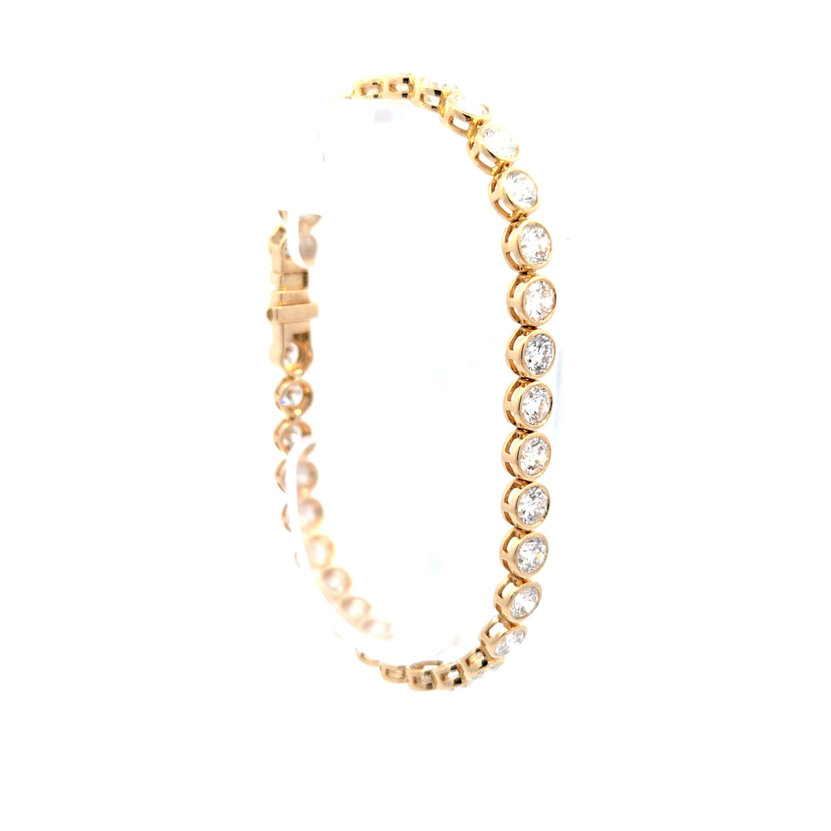 LAB Br RD DIA 8.47ct E-F/VS 14KYG 9.14g