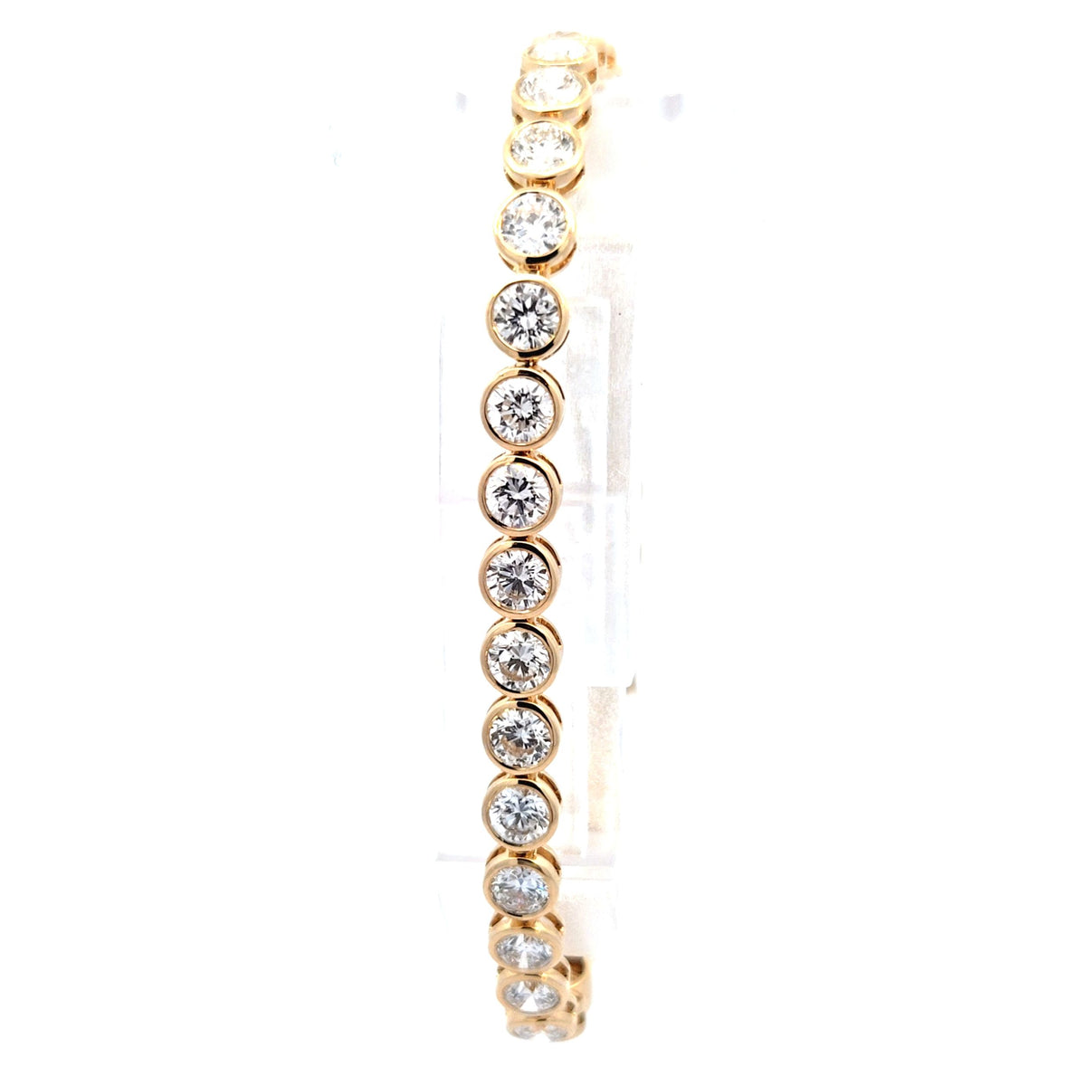 LAB Br RD DIA 8.47ct E-F/VS 14KYG 9.14g