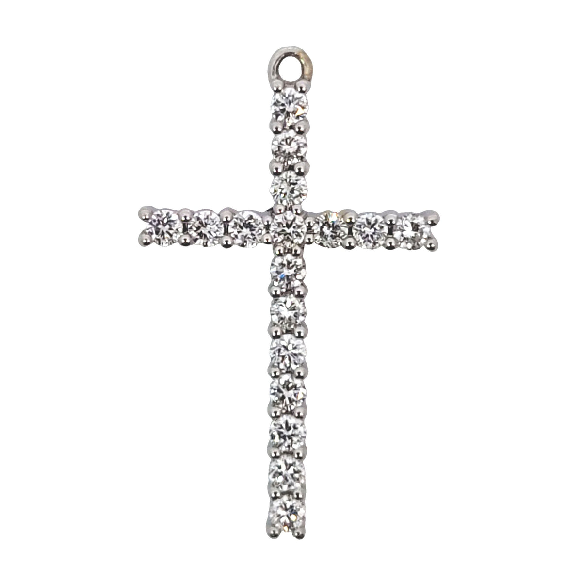 LAB cross pend 0.20ct E-F/VS1 14KWG 0.76g