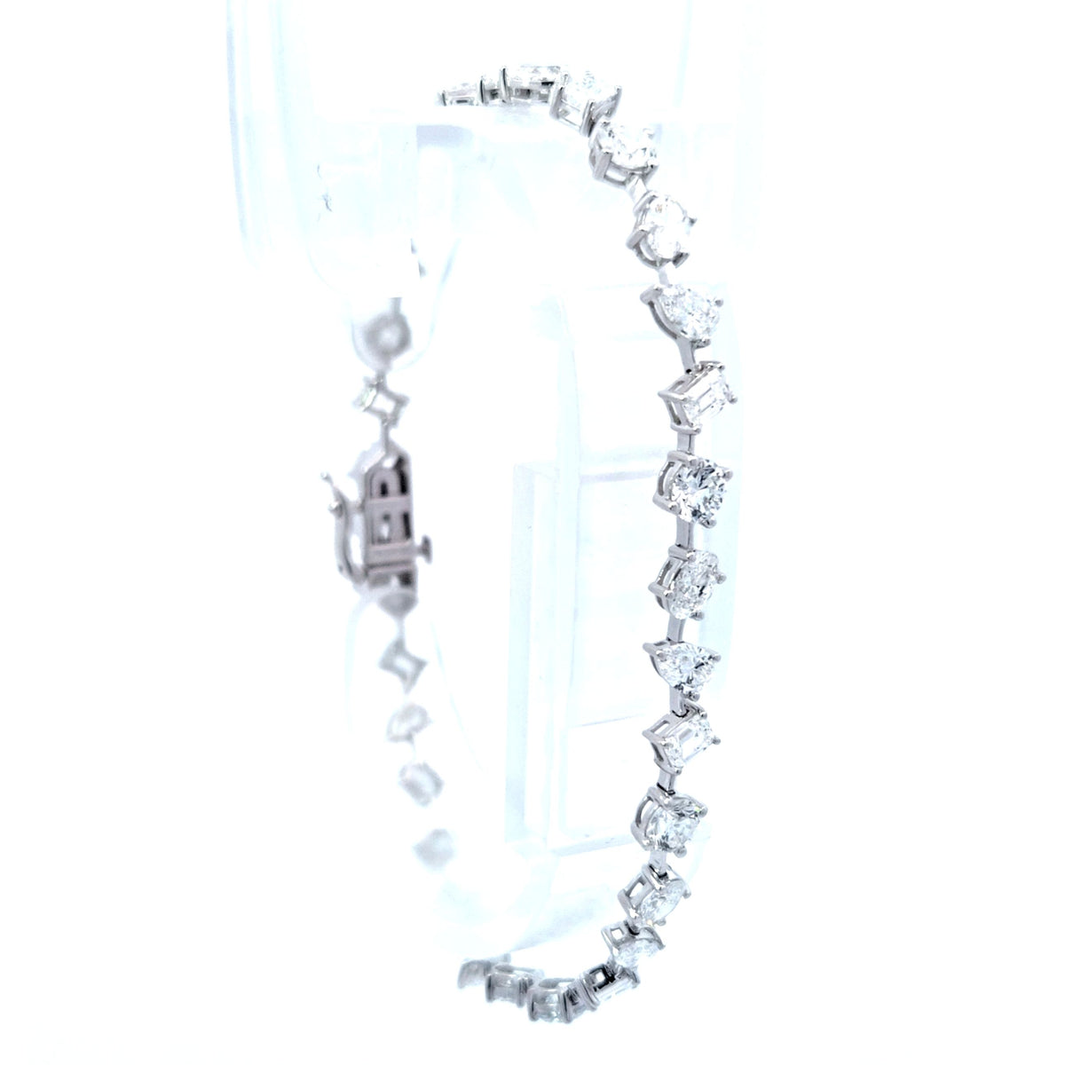 LAB Br RD/OV/PE/EM DIA 5.52ct E-F/VS1 14KWG 6.27g