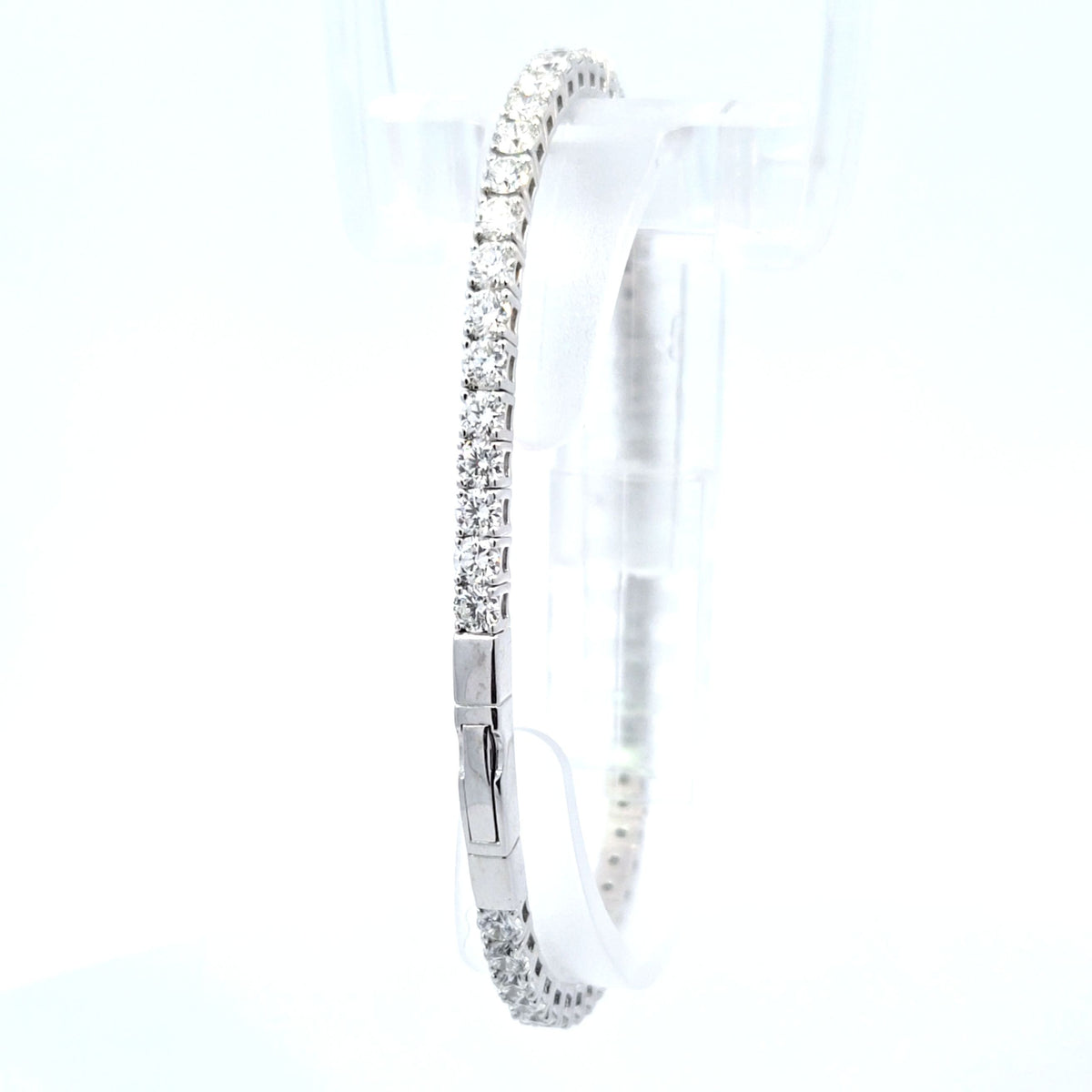 LAB brac RD DIA 8.80ct E-F/VS1 14KWY 12.94g