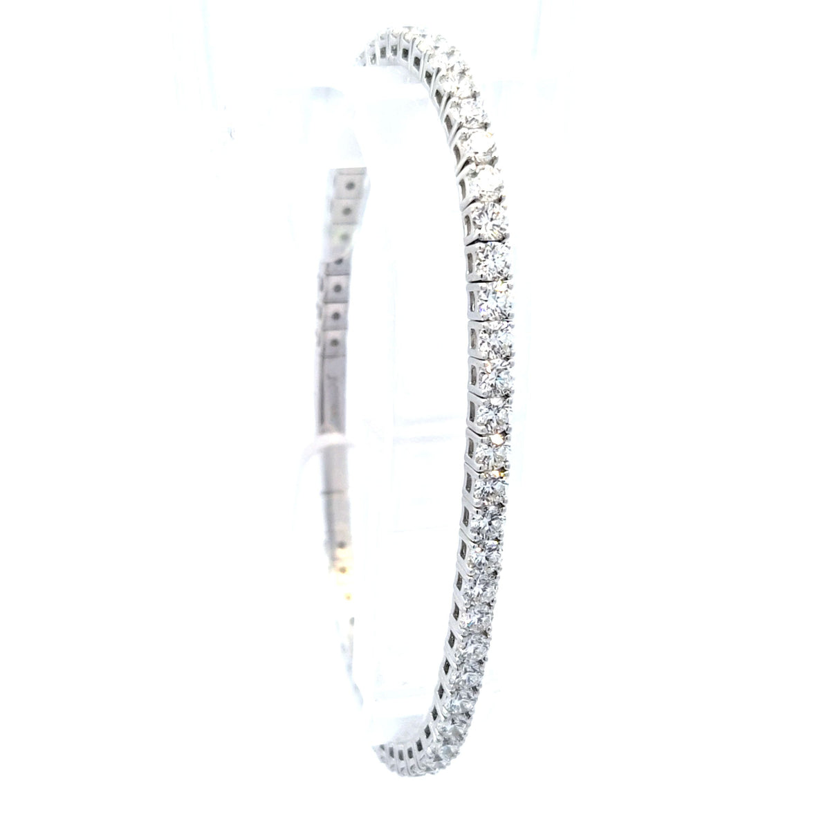 LAB brac RD DIA 8.80ct E-F/VS1 14KWY 12.94g