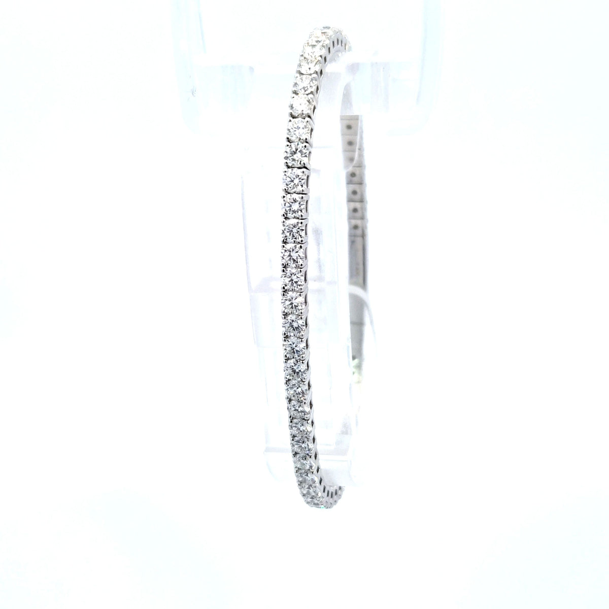 LAB brac RD DIA 8.80ct E-F/VS1 14KWY 12.94g