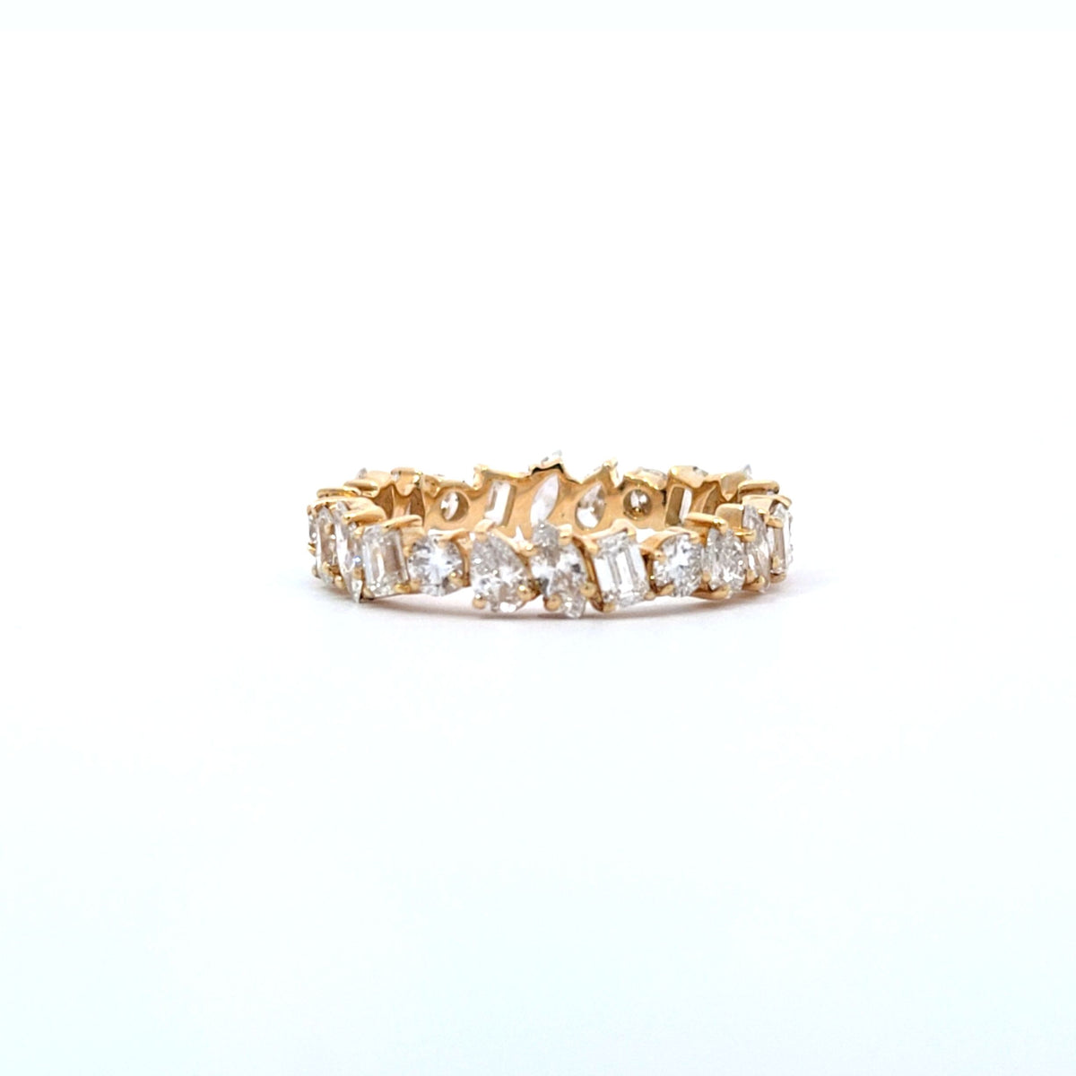 LAB ring RD DIA 1.76ct E-F/VS1 14KYG 2.30g size:6.5