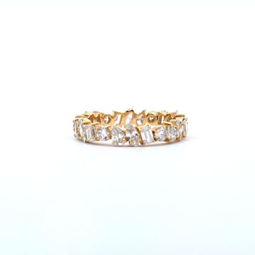 LAB ring RD DIA 1.76ct E-F/VS1 14KYG 2.30g size:6.5