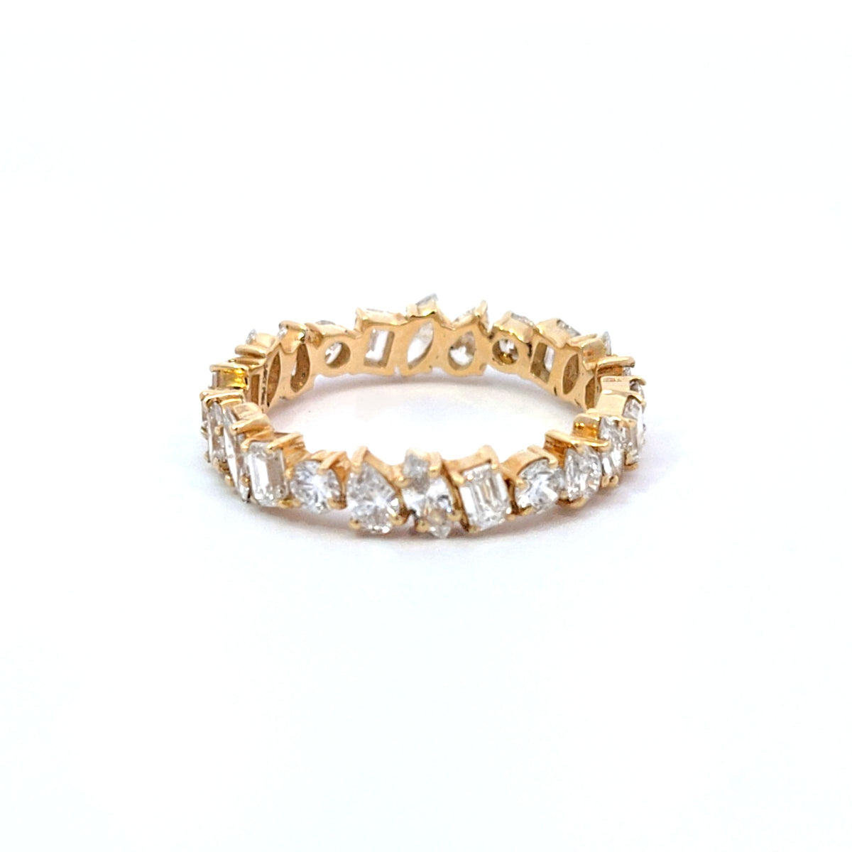 LAB ring RD DIA 1.76ct E-F/VS1 14KYG 2.30g size:6.5