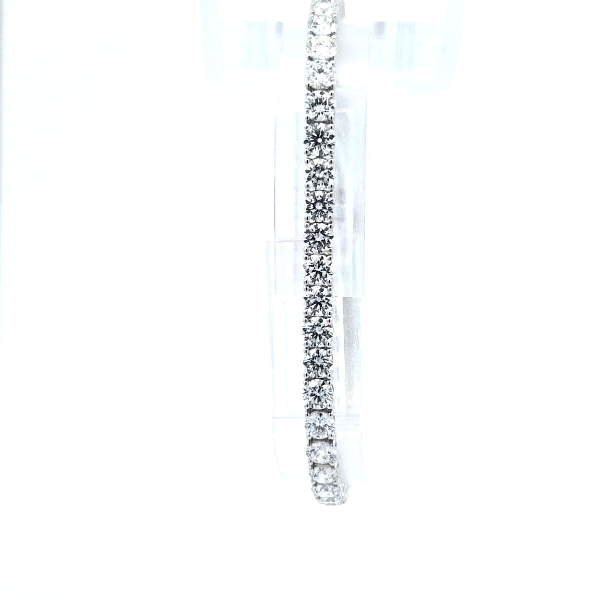 LAB Br RD DIA 9.68ct E-F/VS1 14KWG 11.44g