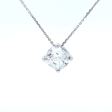 LAB neck CU DIA 5.04ct E/VVS2 3.61g 14KW YC