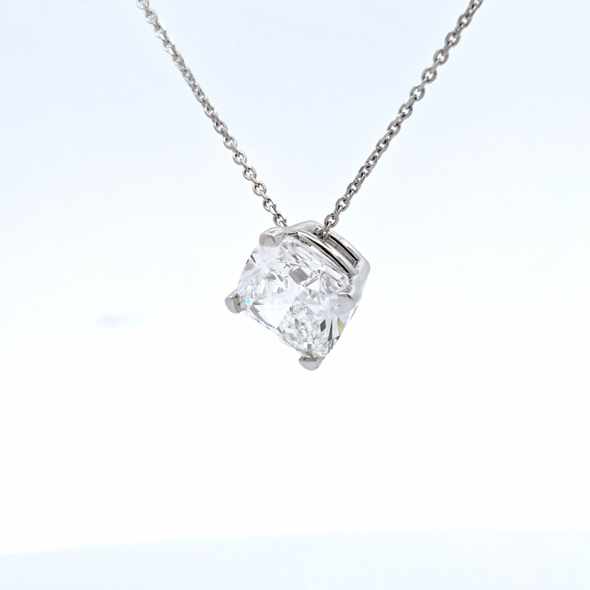 LAB neck CU DIA 5.04ct E/VVS2 3.61g 14KW YC