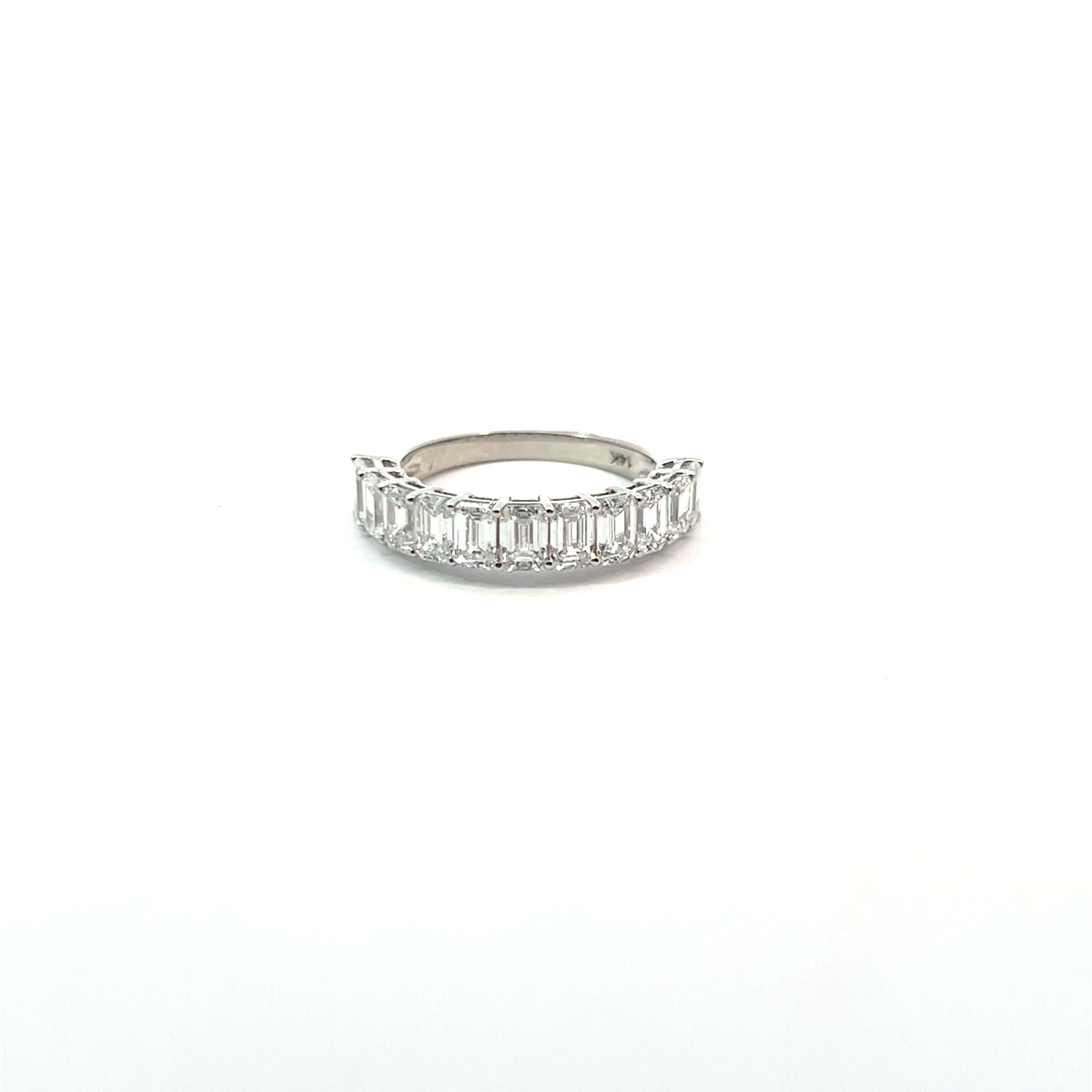 Diamond Ring 2.38ct 14KWhite Gold 3.02g