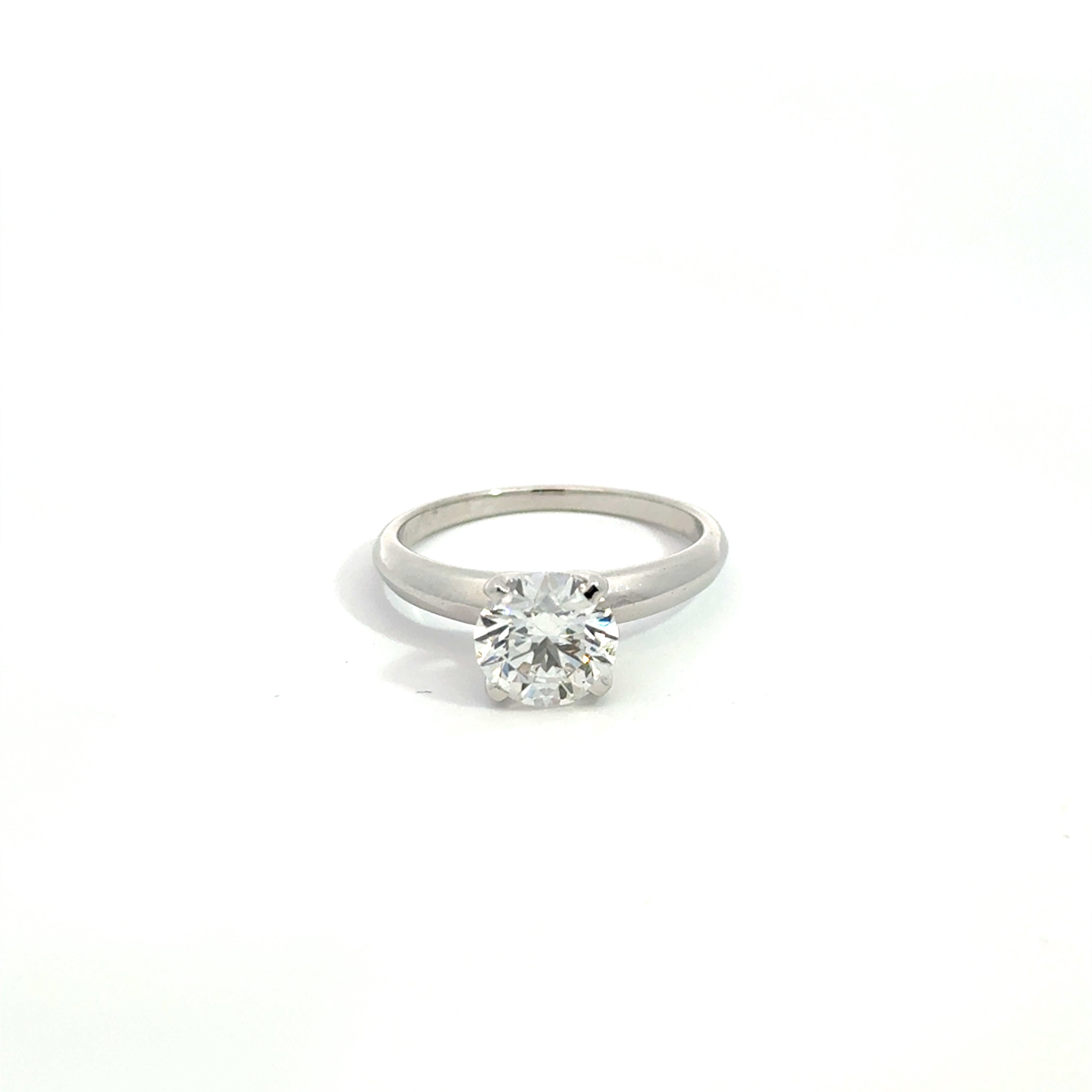 1.54 ct. IGI Certified Lab-grown Diamond Engagement Ring 14K White gold