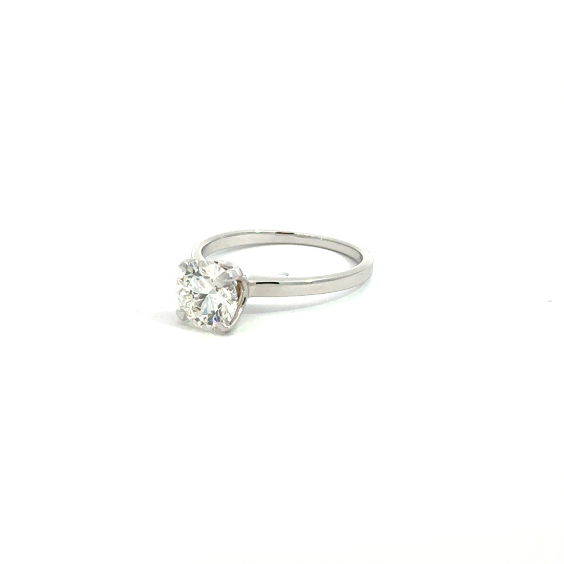 1.32 ct. IGI Certified Lab-grown Diamond Engagement Ring 14K White gold
