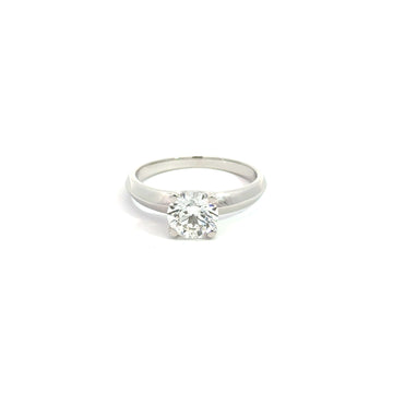 1.13 ct. Round IGI Certified Lab-grown Diamond Engagement Ring 14 K white gold