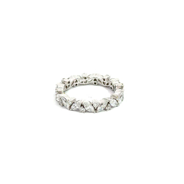 Elegant 1.82ct LAB Diamond Ring 14K White Gold