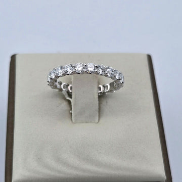 Lab-Grown Diamond Eternity Band 1.86 CTW | 14K White Gold