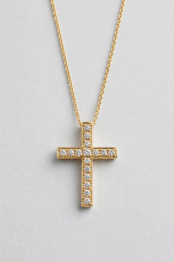 pend cross RD 1.20ct G/VS1 3.60g 14KY