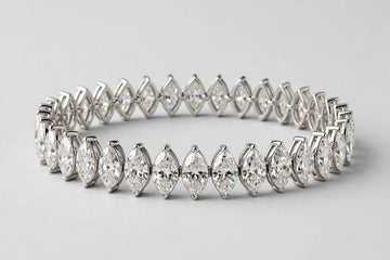 LAB Br MQ DIA 11.57ct E/VS1 14KWG 11.67g