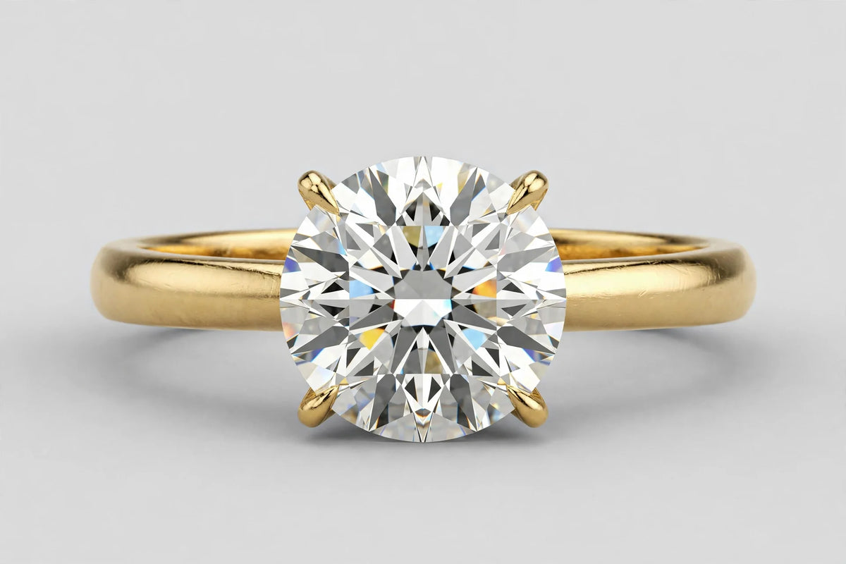 RING RD DIA 2.01CT G/SI2 14KY SIZE 6.5