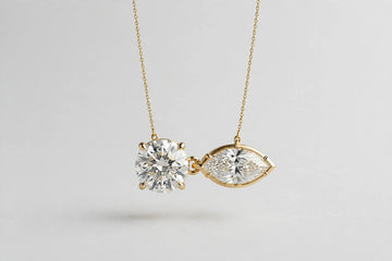 neck RD 0.50ct/MRQ 0.55ct E/VS1 14KY 2.30g