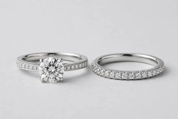 ring set DIA 0.75ct F-G/VS1 PLT 6.9g size:4.5