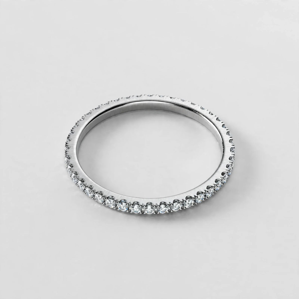 NATURAL DIA 0.18CT BAND 14KW