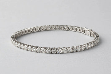 LAB Br RD DIA 6.97ct E/VS1 14KWG 7.06g