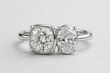 LAB ring CU/OV DIA 6.08/5.02ct E/VS1 14KW s:4.75 YC
