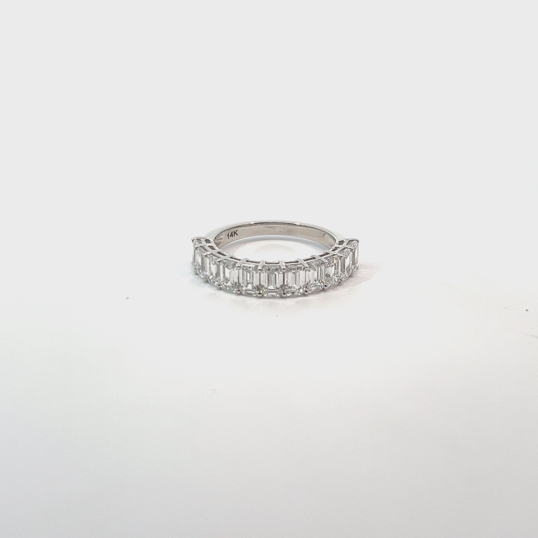 Diamond Ring 2.38ct 14KWhite Gold 3.02g